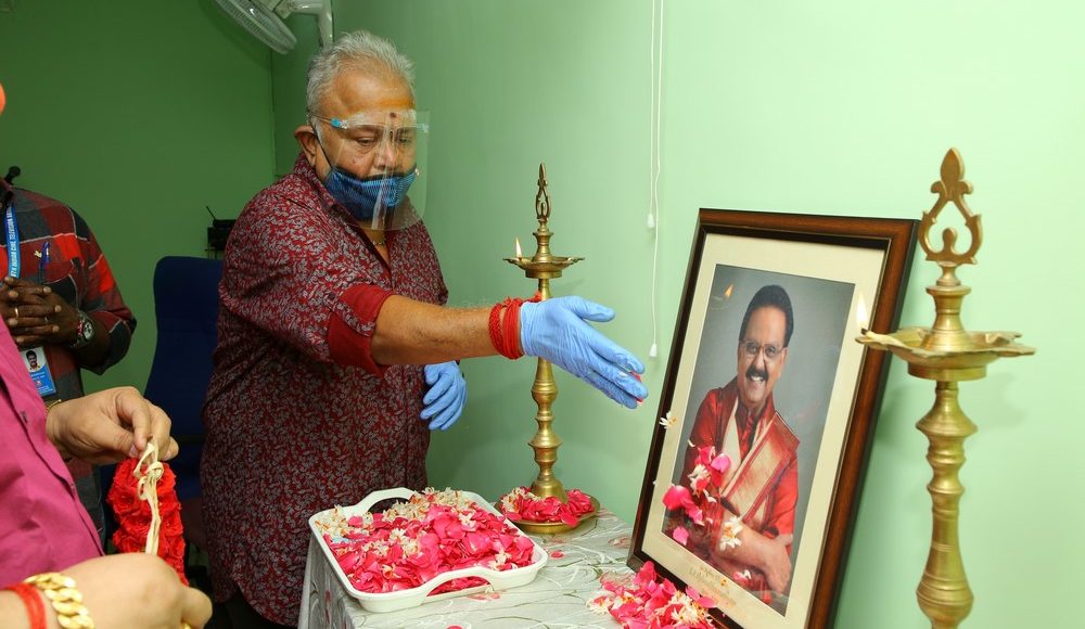 Shri.S.P.BALASUBRAMANIAM in dubbing union (2)